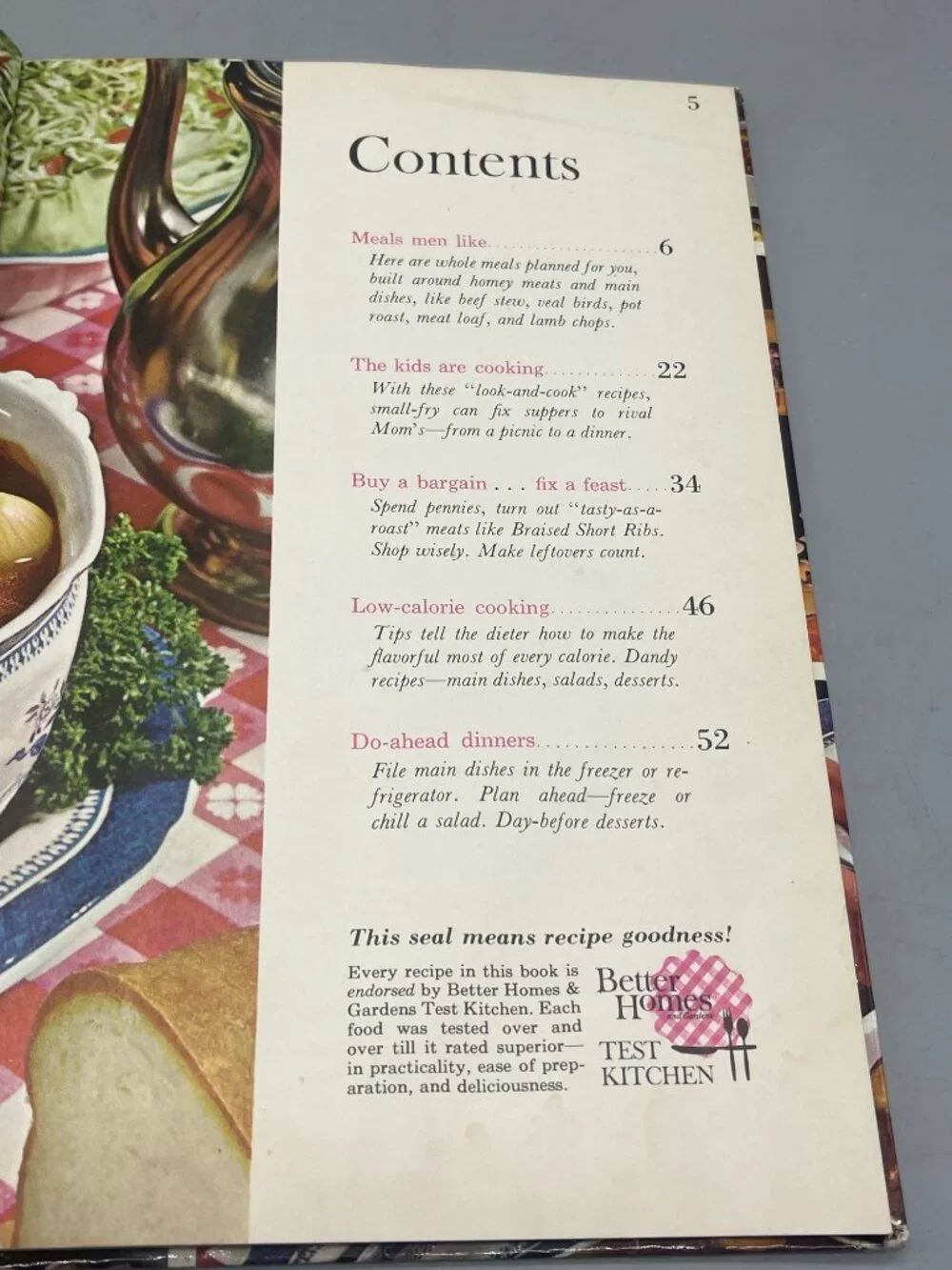 Better Homes & Garden So-Good Meals 1963 Meredith Press Hardcover book READ